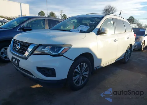 2017 Nissan Pathfinder S from USA, damaged, VIN 5N1DR2MM7HC681604